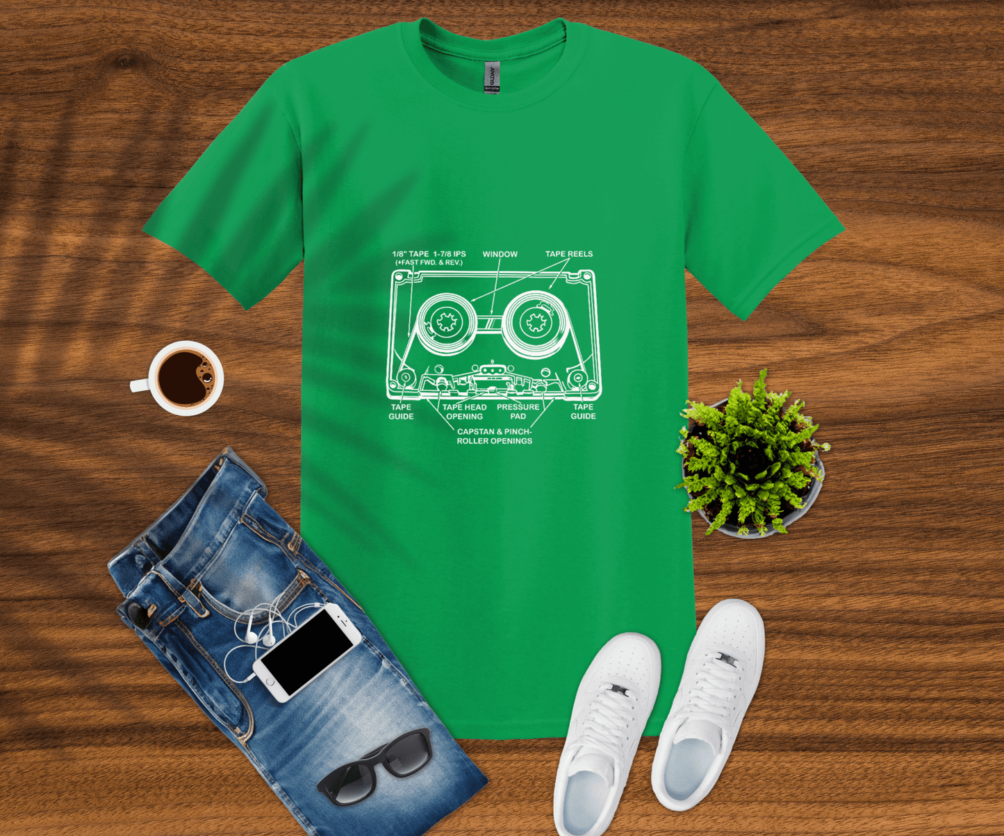 Anatomy Of A Cassette T-Shirt