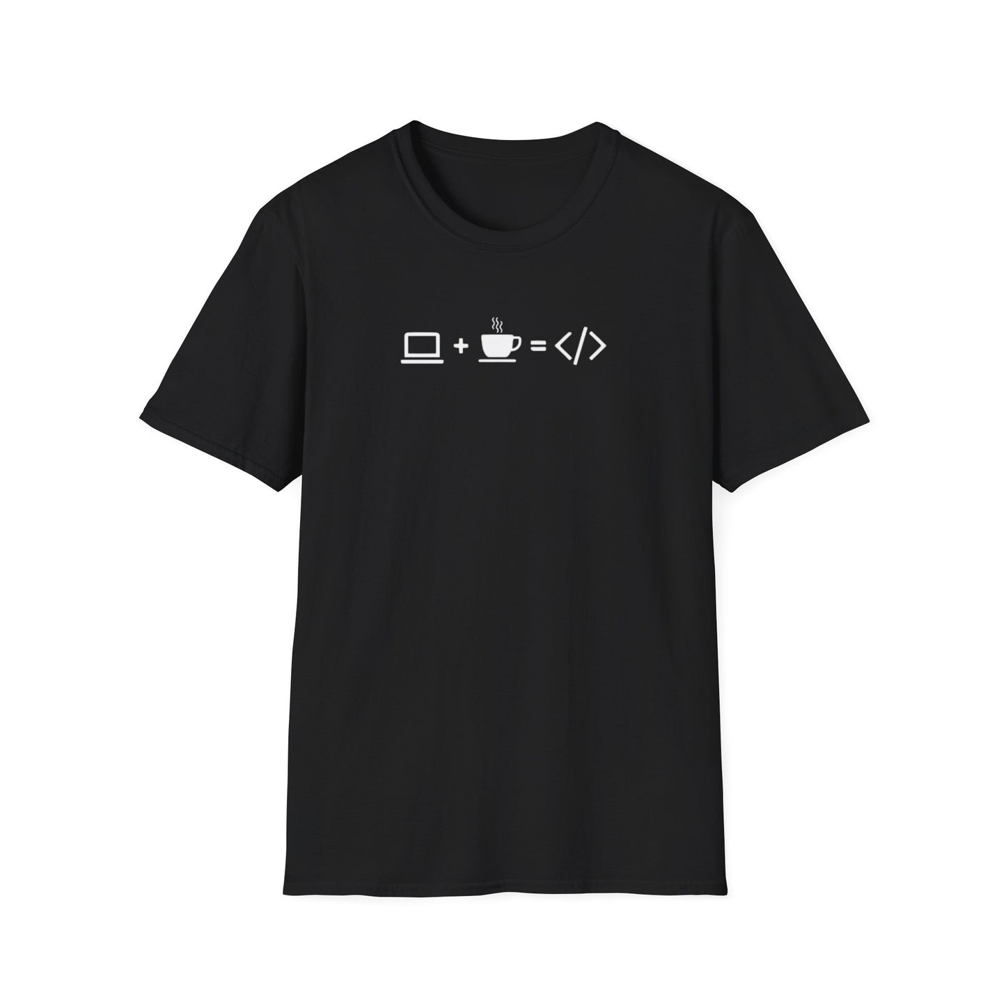 Laptop + Coffee = Code T-Shirt