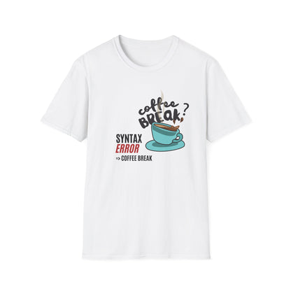 Syntax Error Coffee Break T-Shirt