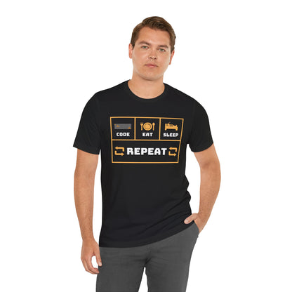 Code Eat Sleep Repeat T-Shirt