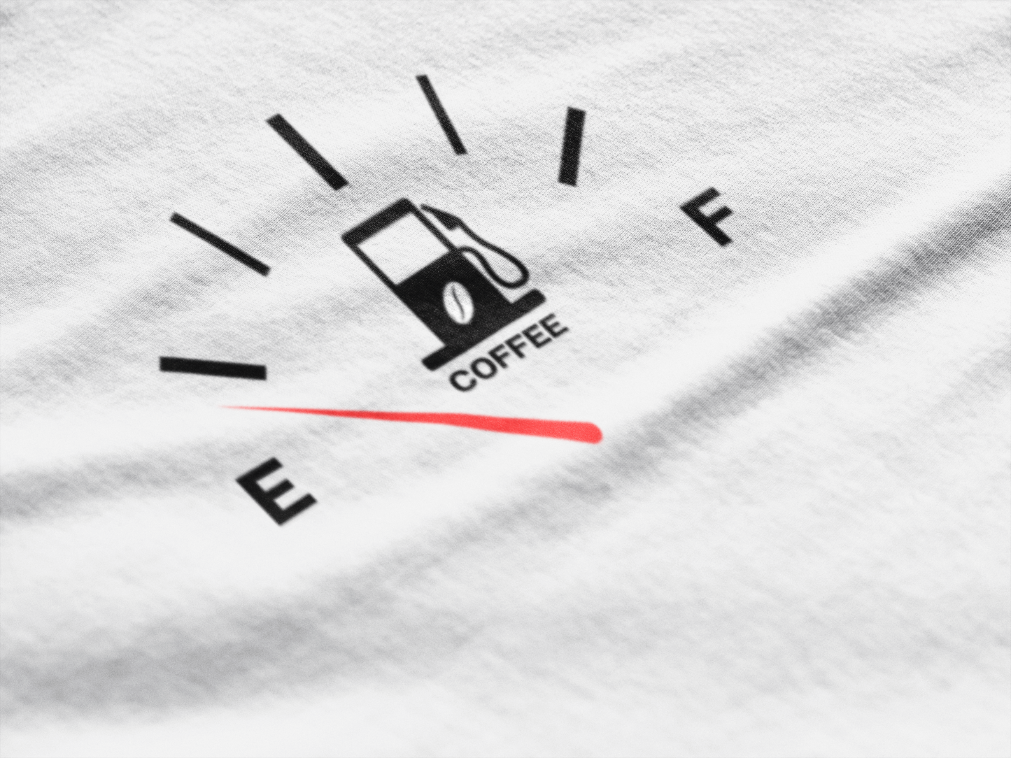 Coffee Fuel Gauge T-Shirt