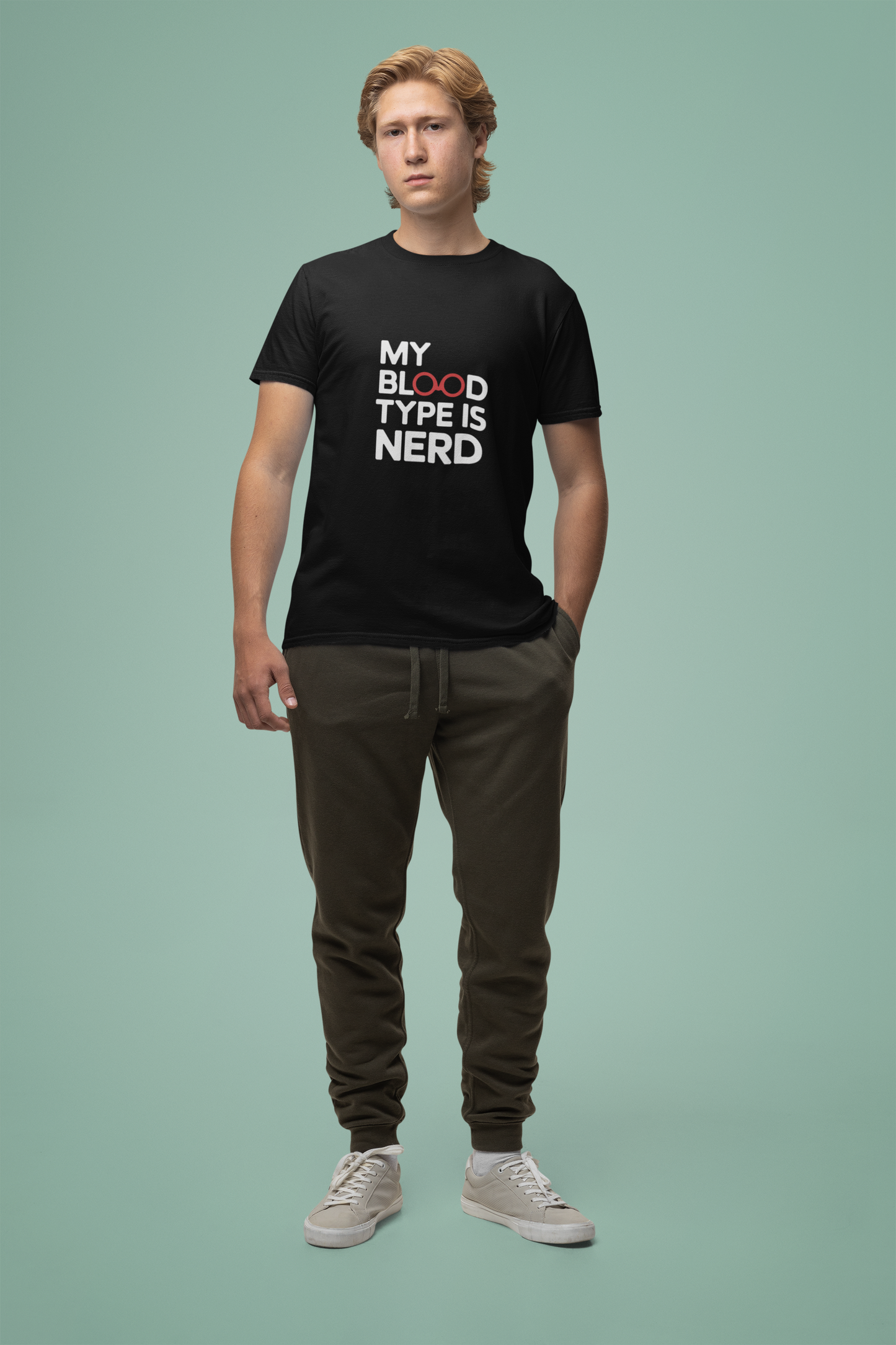 My Blood Type Is Nerd T-Shirt