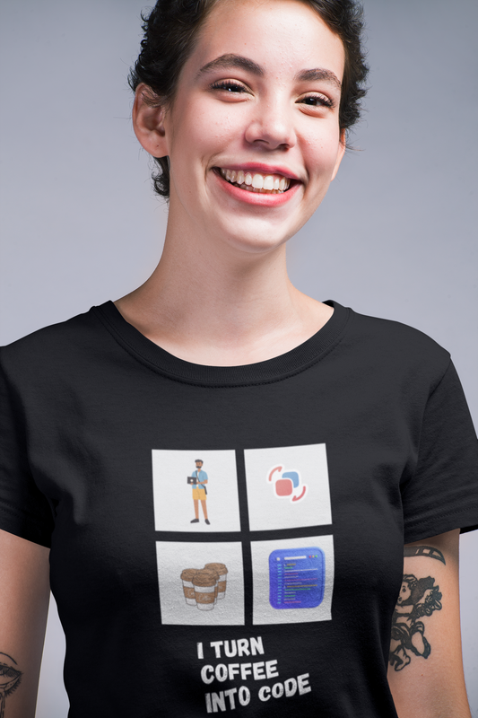 Coffee Into Code T-Shirt