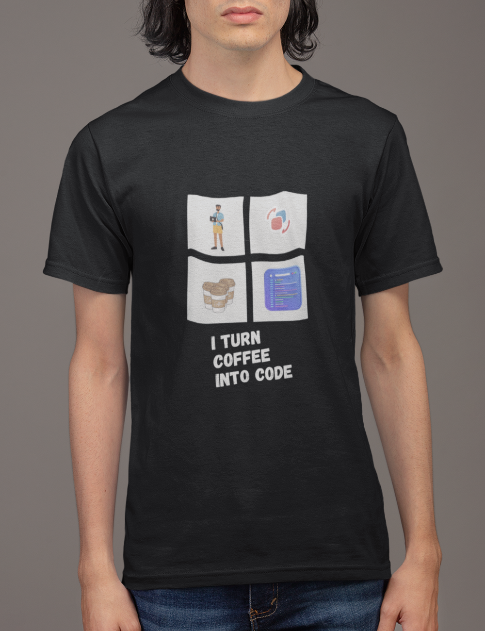 Coffee Into Code T-Shirt