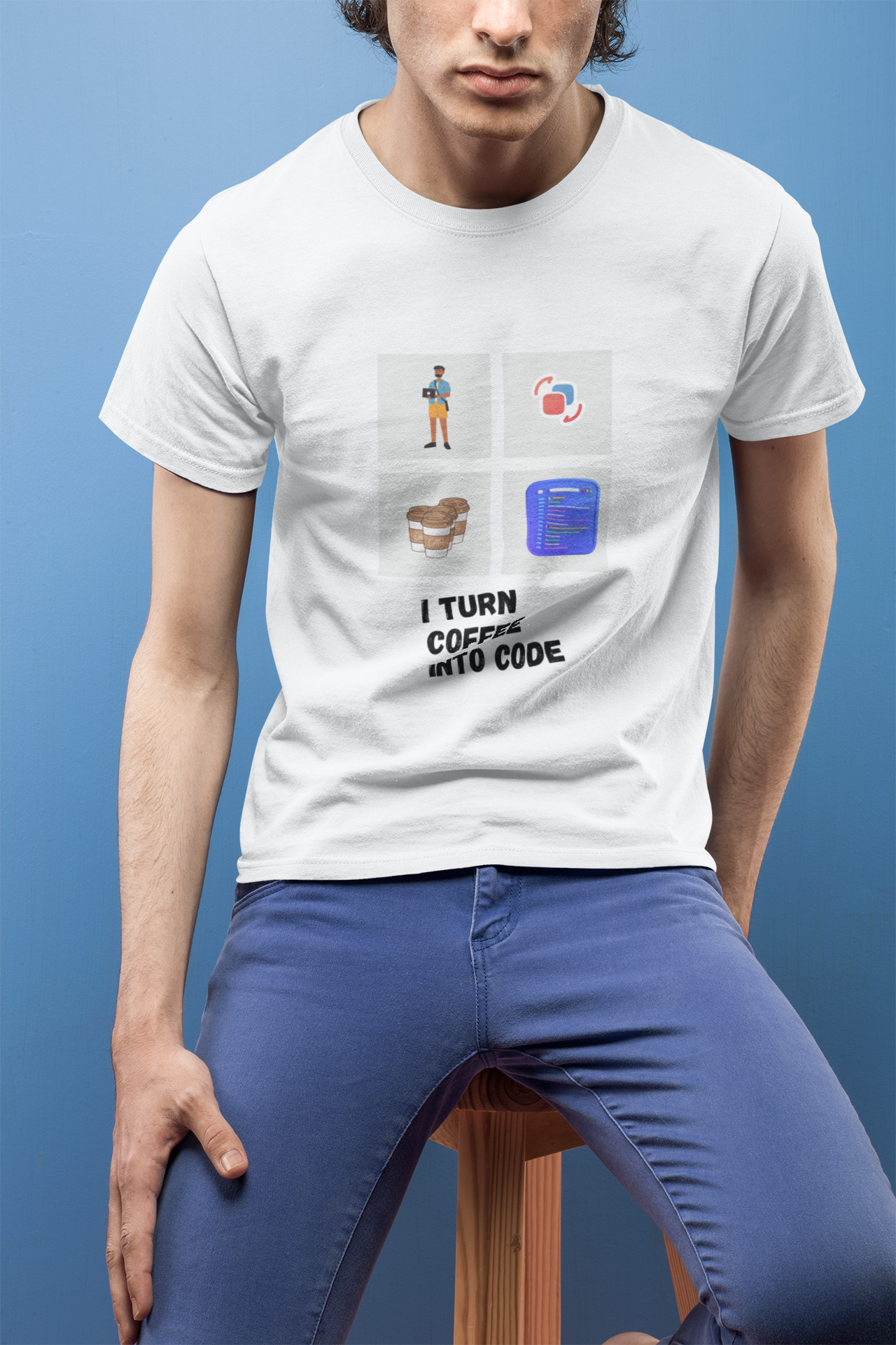 Coffee Into Code T-Shirt