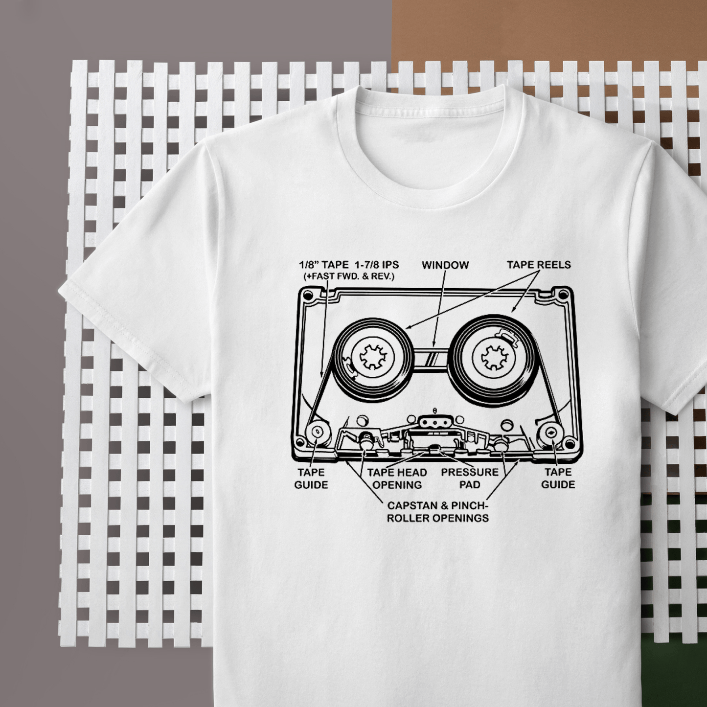 Anatomy Of A Cassette T-Shirt