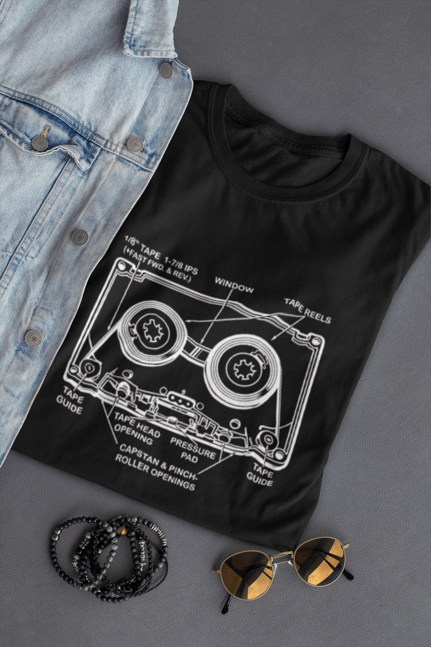 Anatomy Of A Cassette T-Shirt