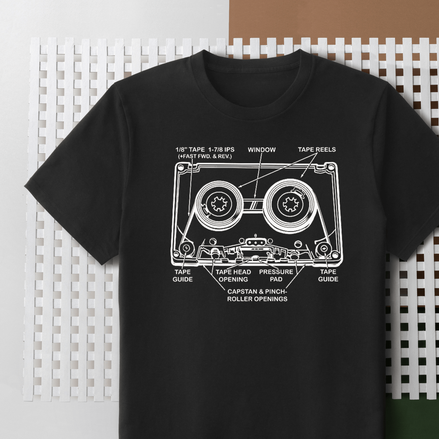 Anatomy Of A Cassette T-Shirt