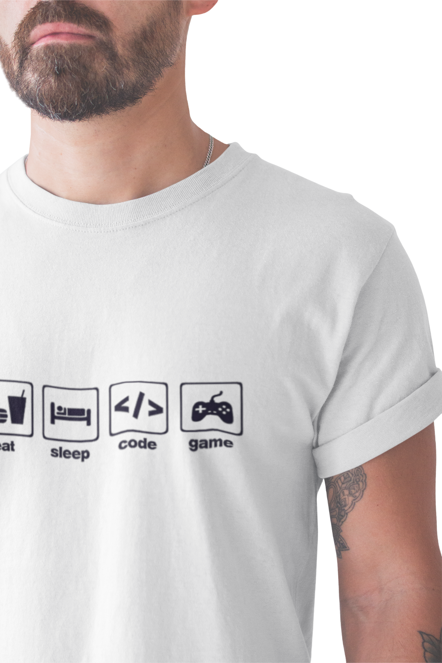 Eat Sleep Code Game T-Shirt