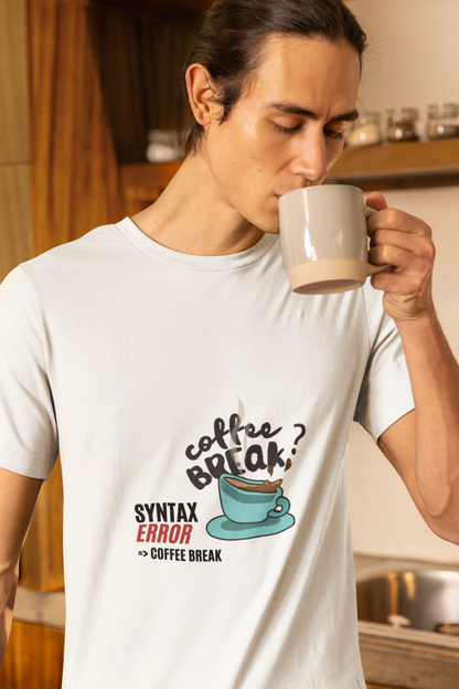 Syntax Error Coffee Break T-Shirt