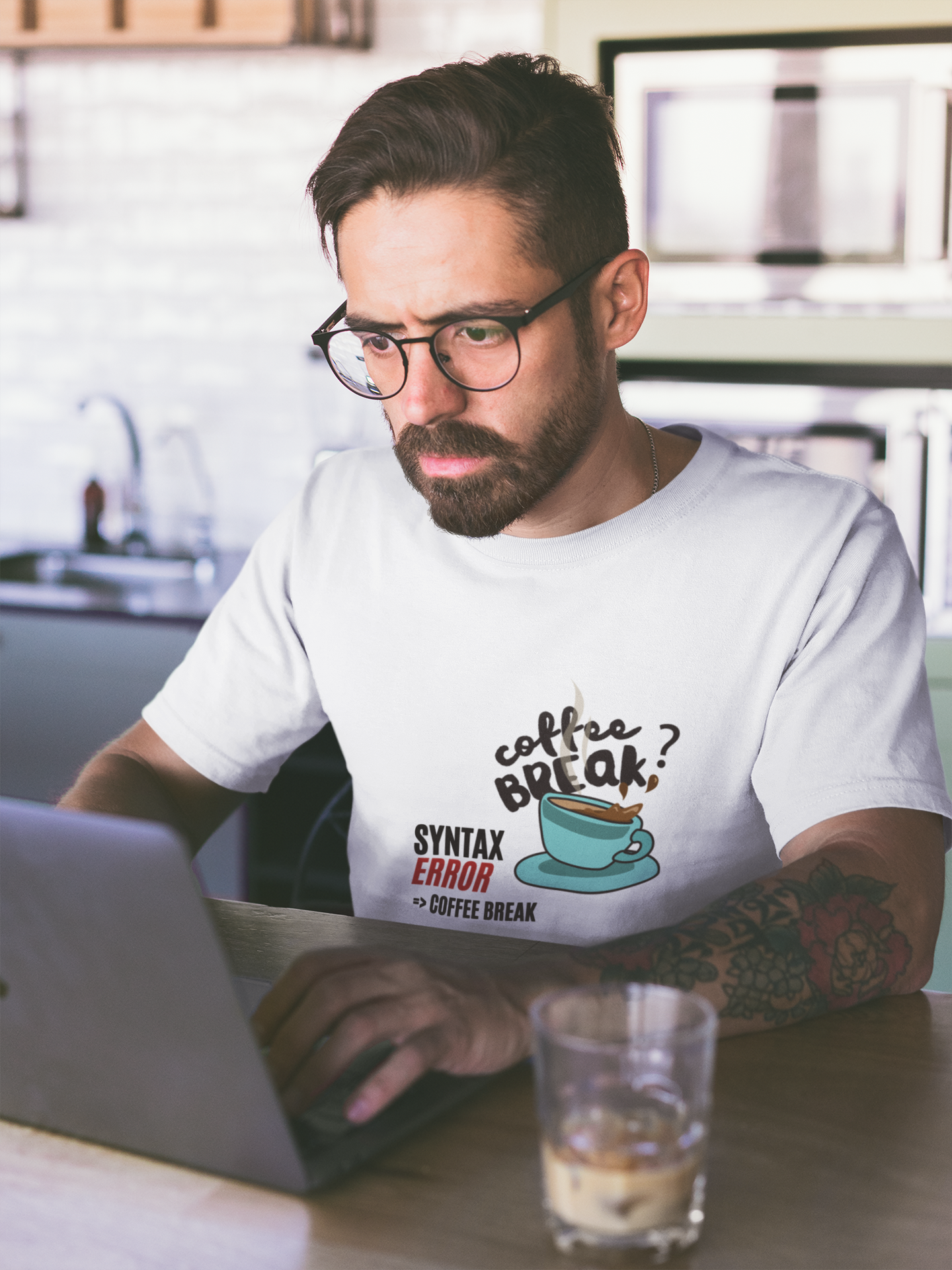 Syntax Error Coffee Break T-Shirt