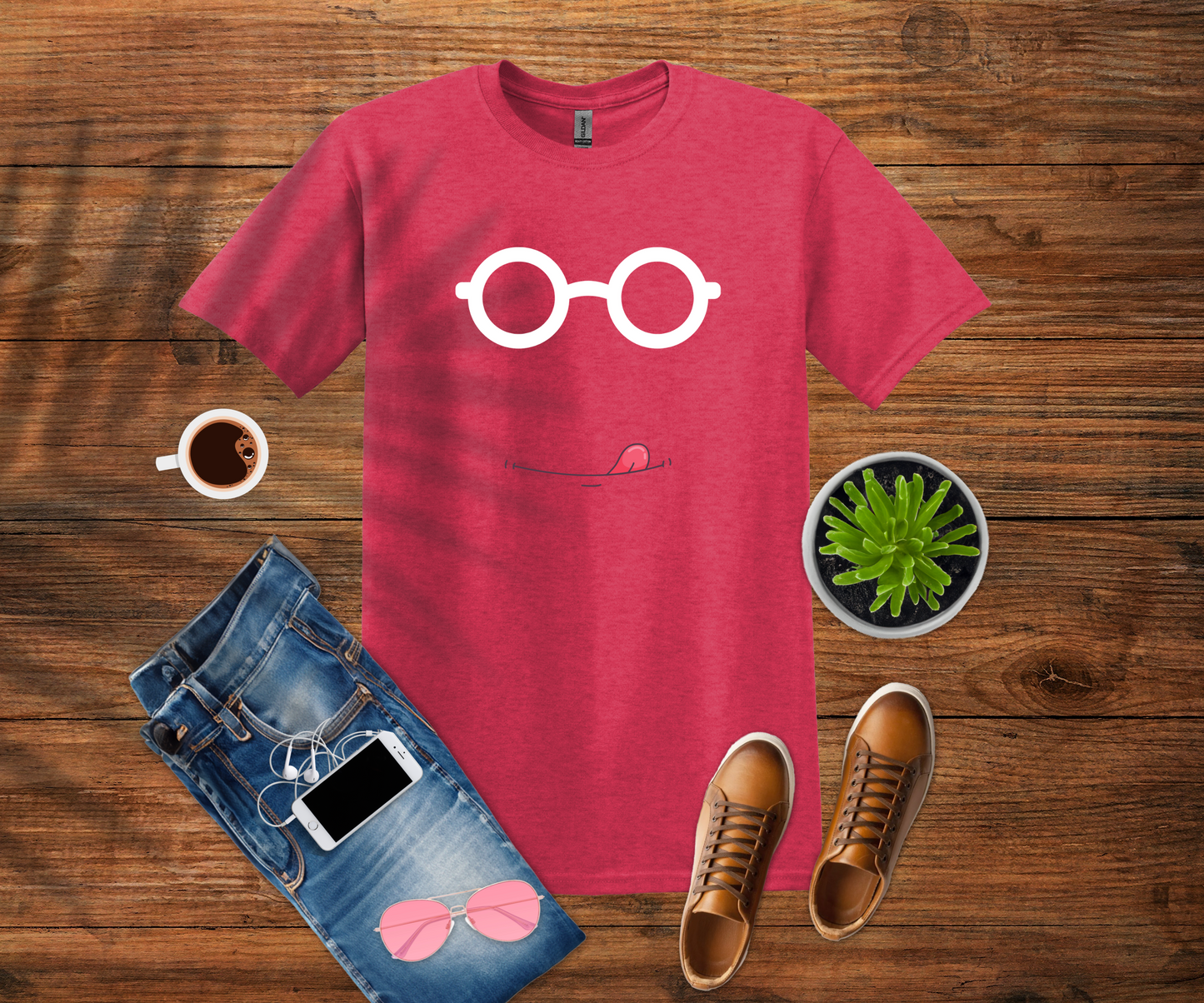 Nerdy Glasses T-Shirt