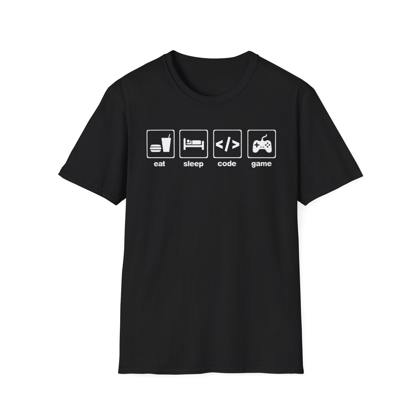 Eat Sleep Code Game T-Shirt