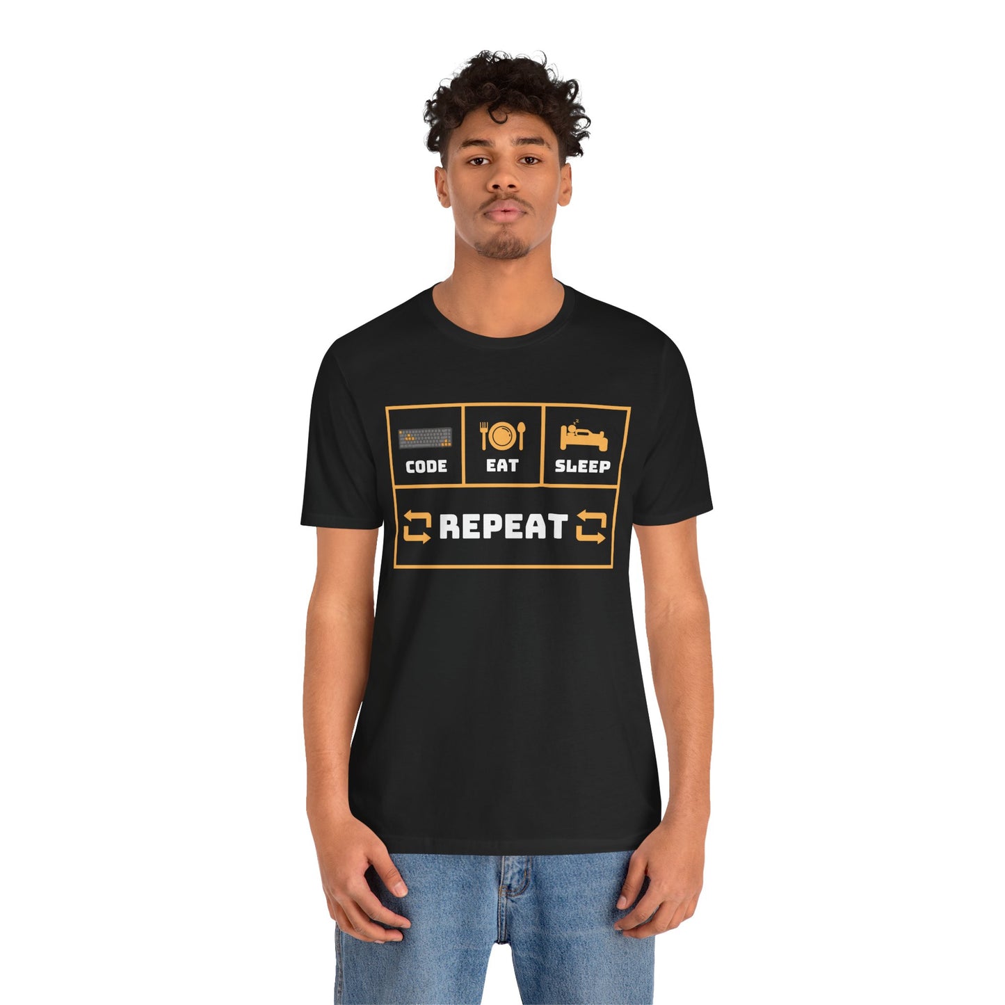 Code Eat Sleep Repeat T-Shirt