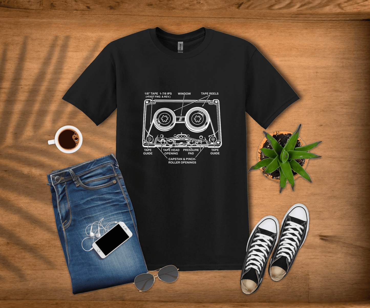 Anatomy Of A Cassette T-Shirt