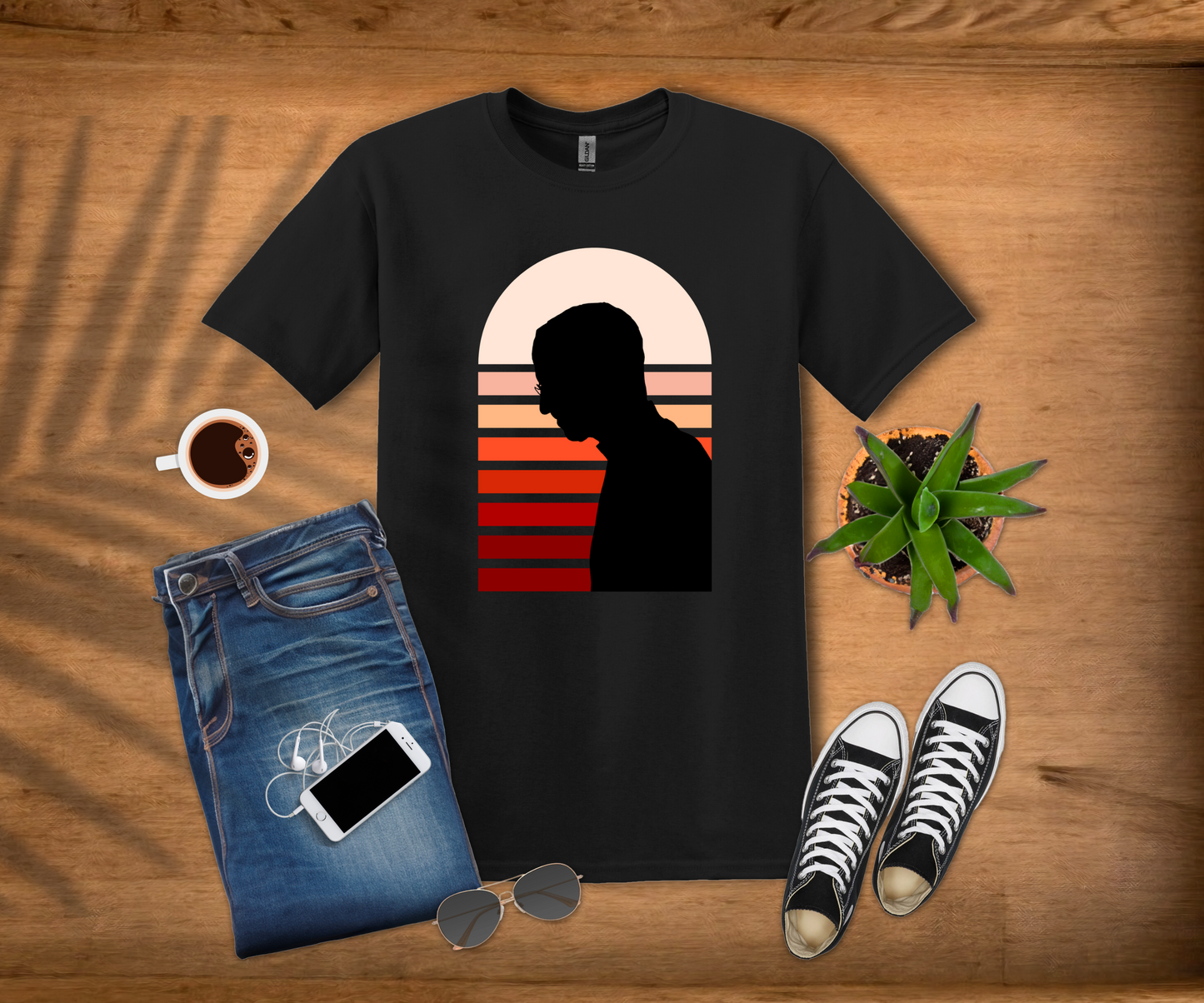 Steve Jobs Silhouette T-Shirt