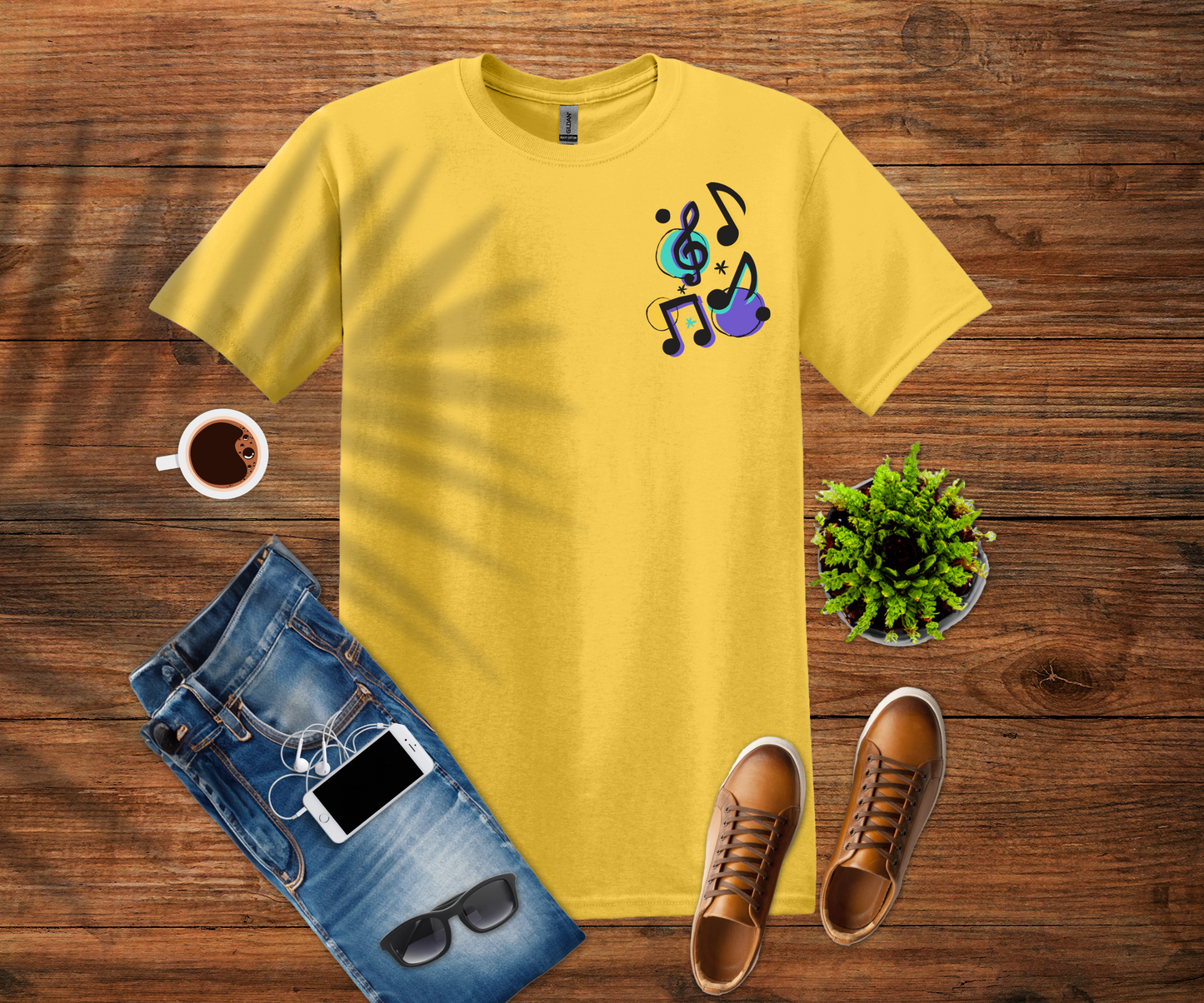 Musical Notes T-Shirt