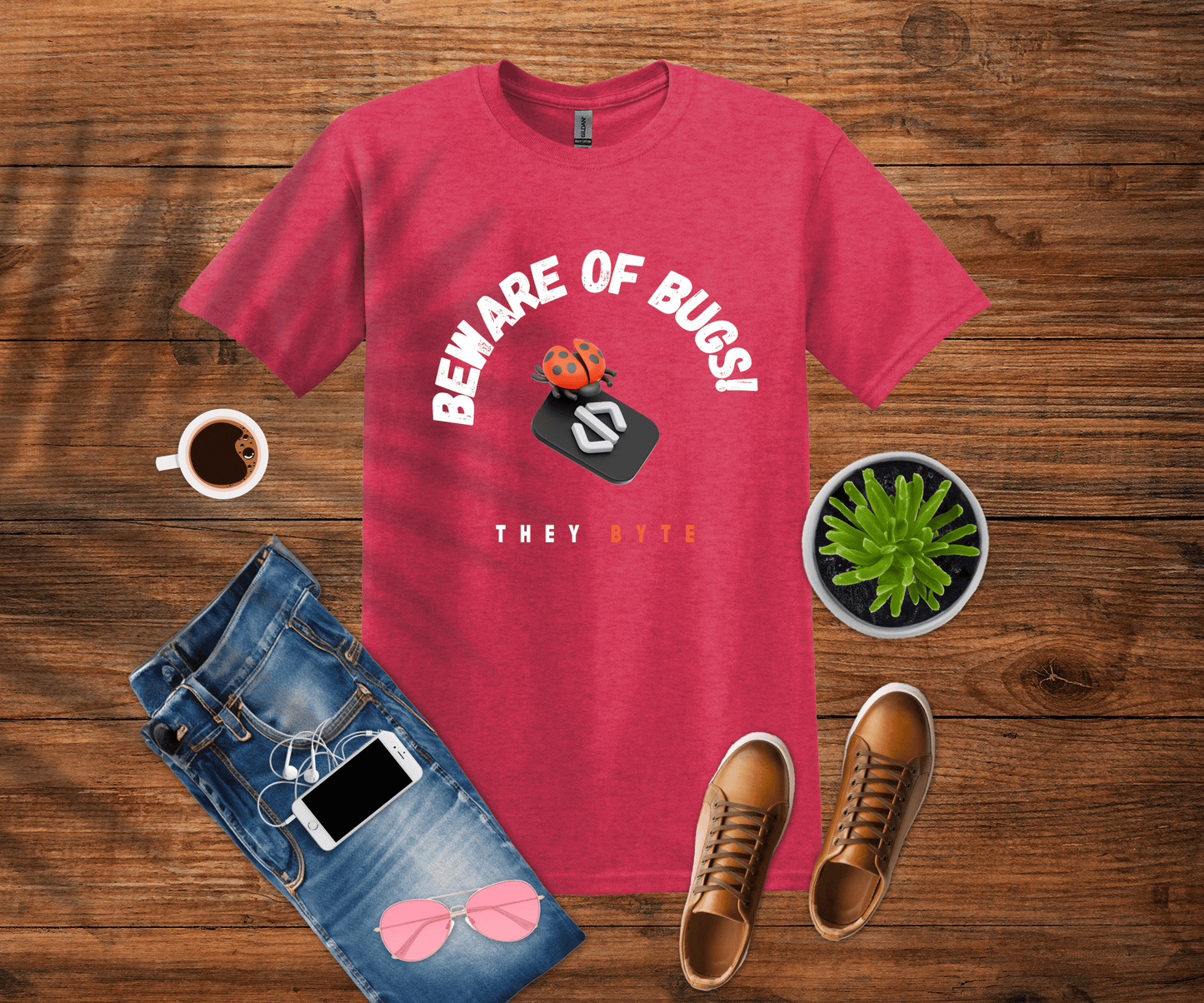 Beware Of Bugs T-Shirt