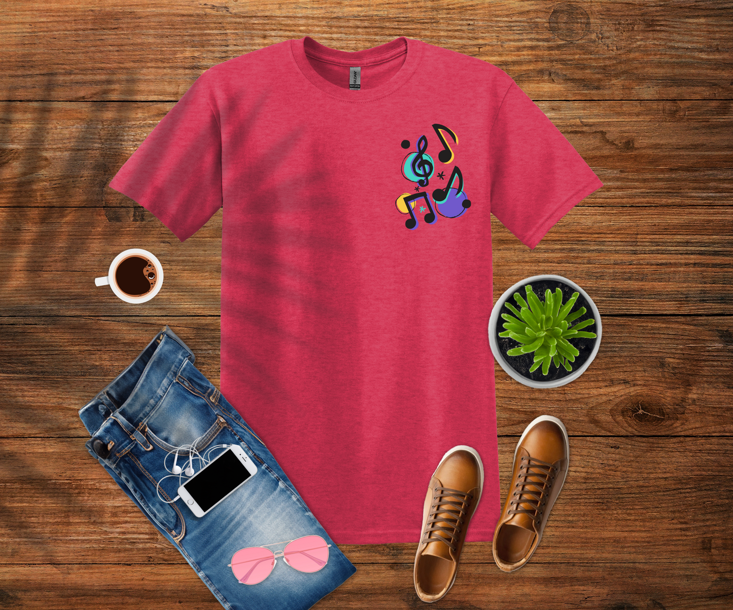 Musical Notes T-Shirt