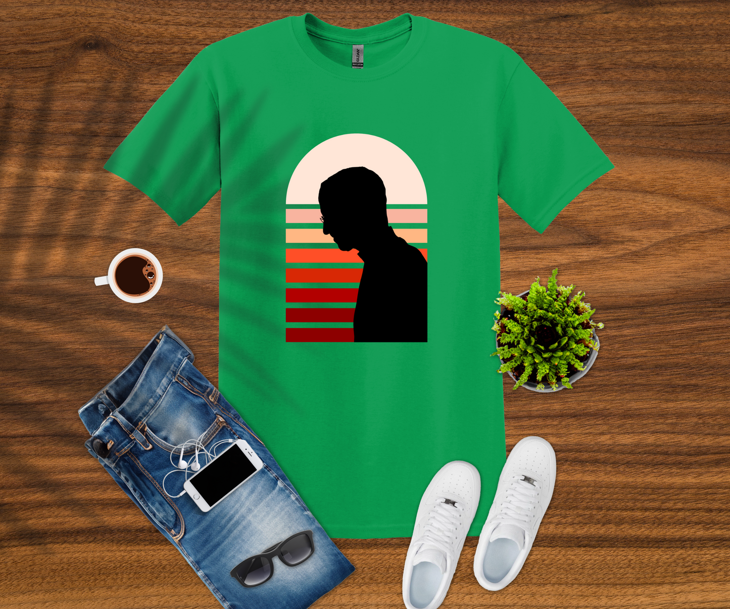 Steve Jobs Silhouette T-Shirt