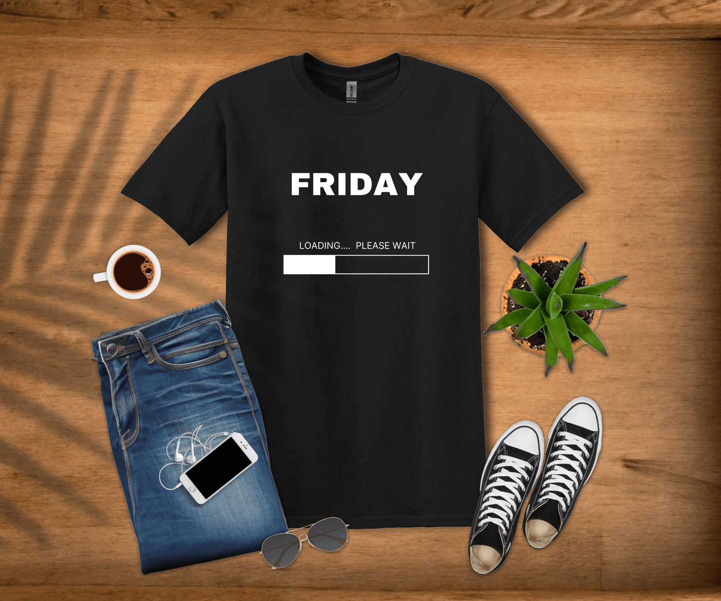 Printify T-Shirt XS / Black Friday Loading T-Shirt