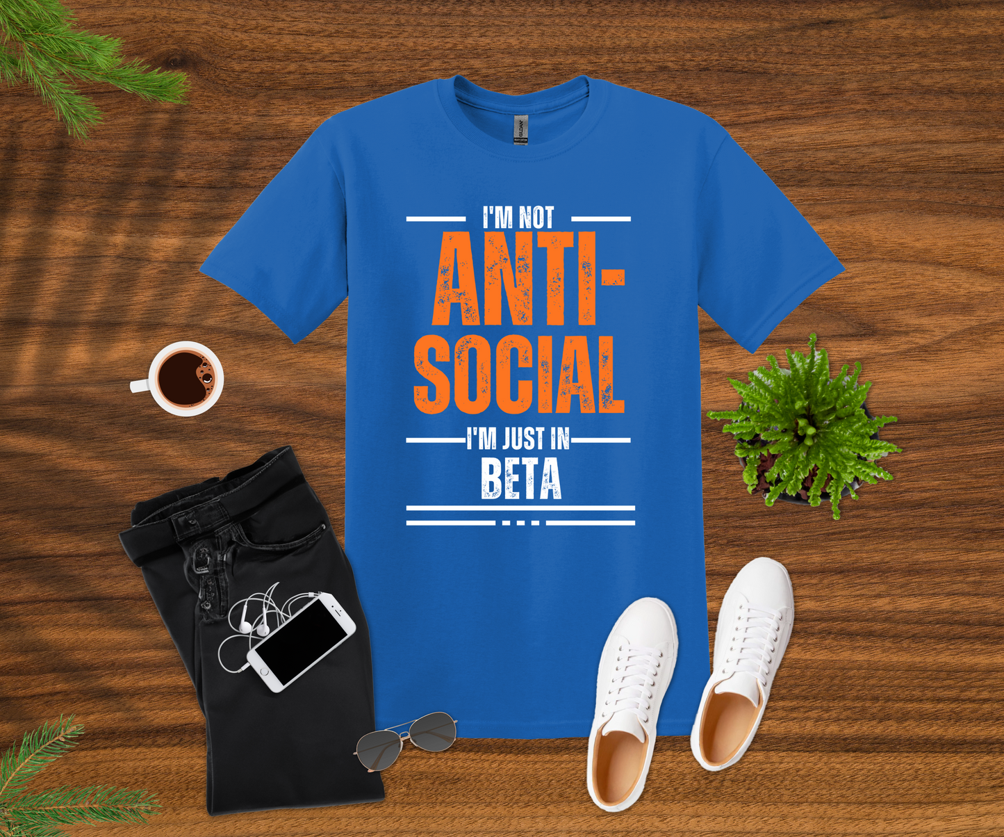 Not Anti-Social, I'M In Beta T-Shirt