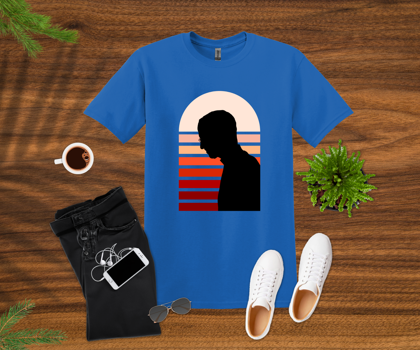 Steve Jobs Silhouette T-Shirt