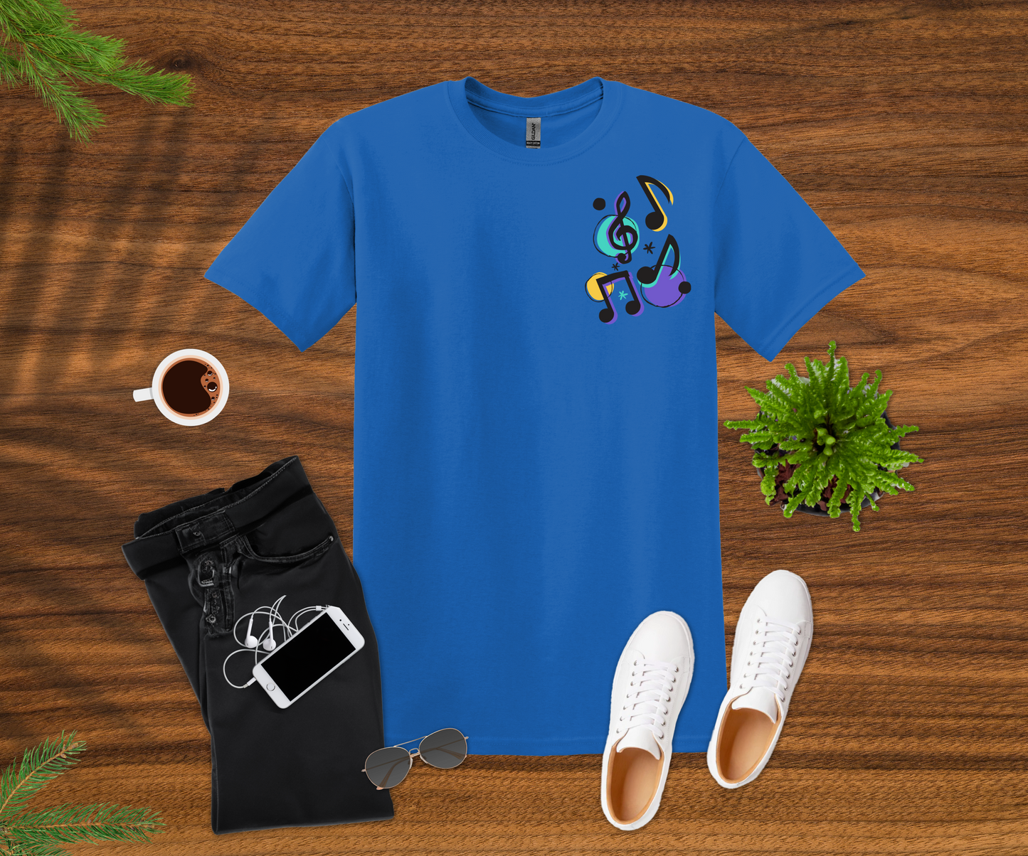 Musical Notes T-Shirt